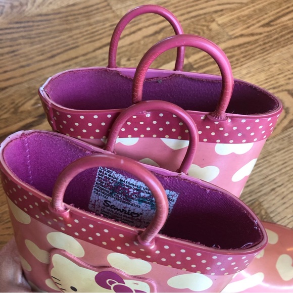 Sanrio Hello Kitty Rain Boot Rubber Boots - Picture 5 of 10